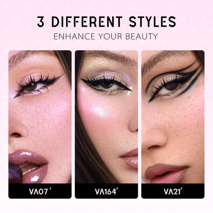 Manga Lash Clusters Kit Cat Lashes with Lash Bond & Seal Cluster Eyelash Extensions Mixed Tray Eyelash Clusters Kit