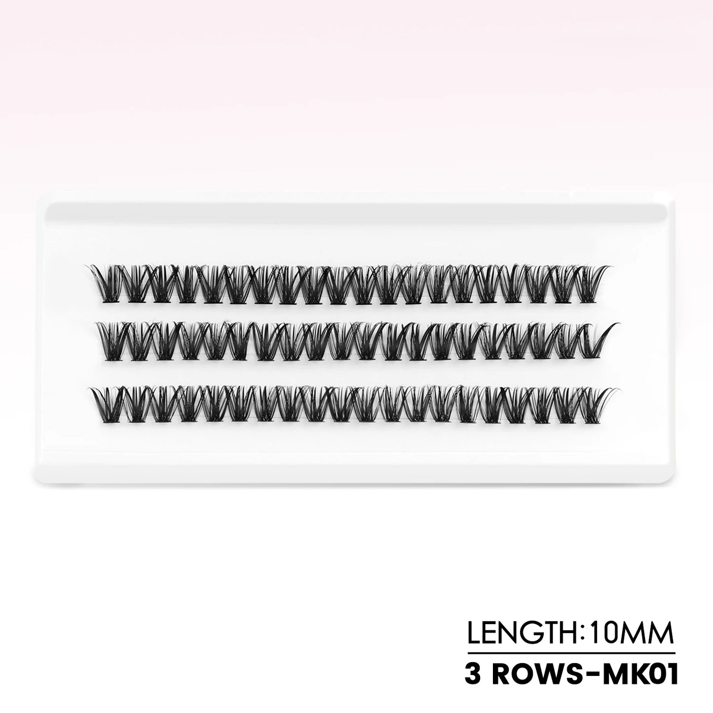 Eyelash Clusters Kit Thick Individual Lashes Lash Bond and Seal and Remover Faux Mink Lashes Eyelash Extension DIY